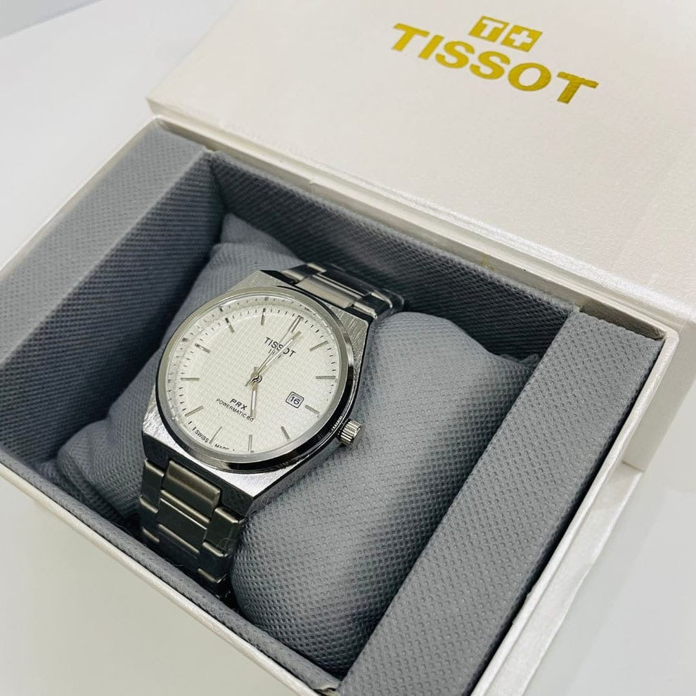 Tissot - PRX - 40mm - White Dial - Smooth Movement