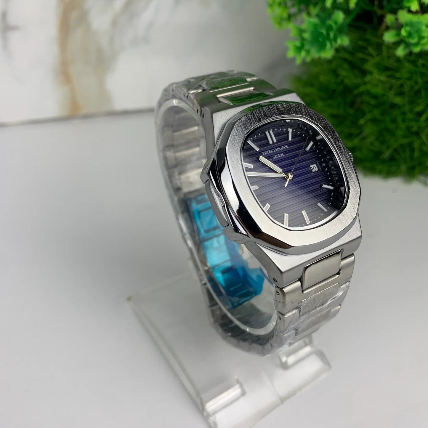 PP Nautilas Blue Dial